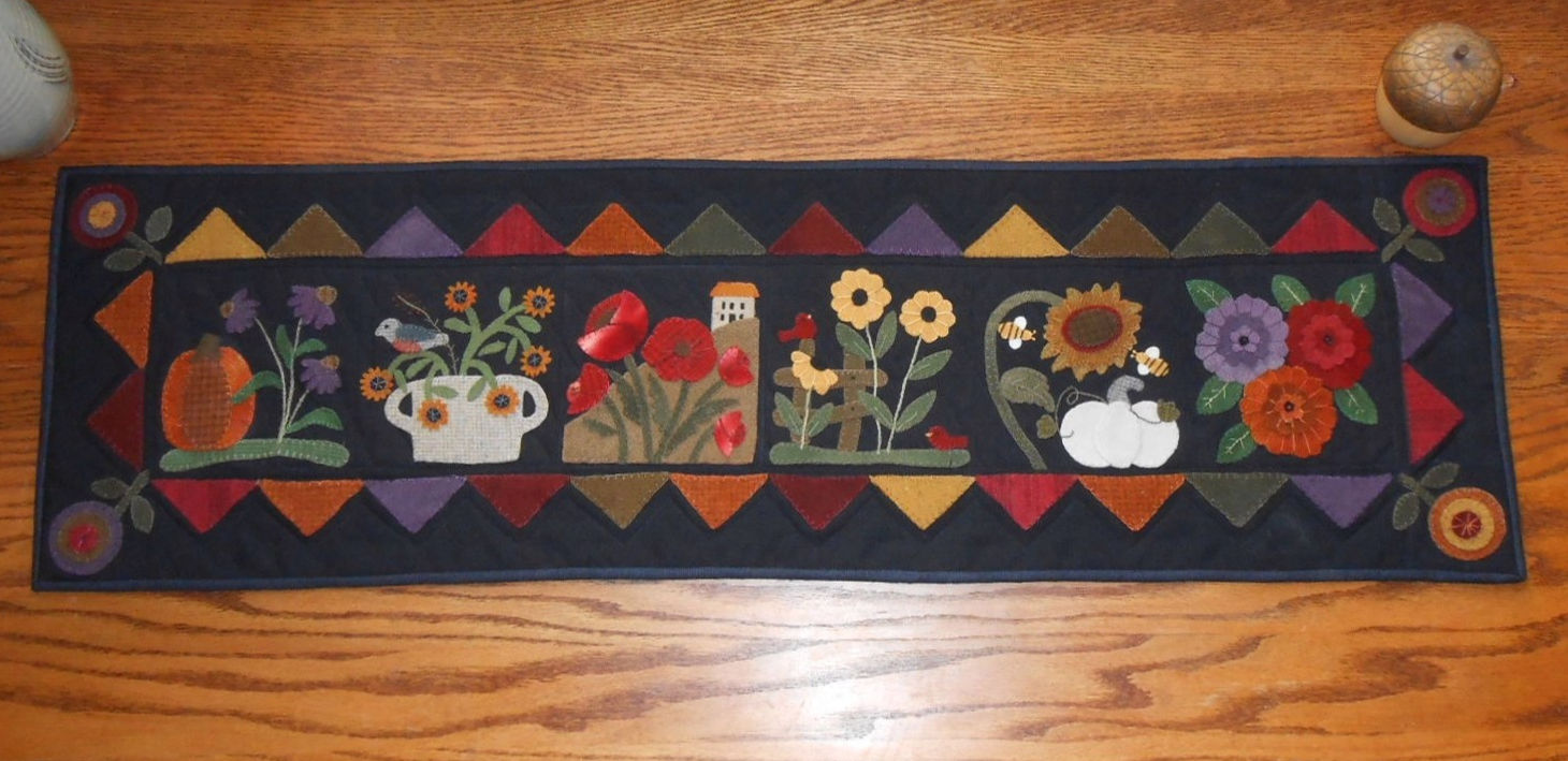 Autumn Blooms Finishing Pattern - DIGITAL Download