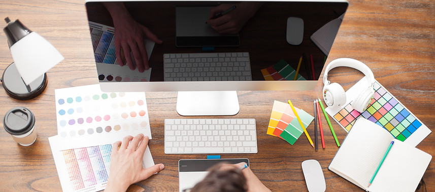 Colour pallette, graphic designer, website designer, logo designer, brand stationary designer, brochure design