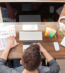 Designer On Computer