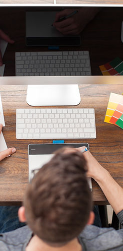 Designer On Computer