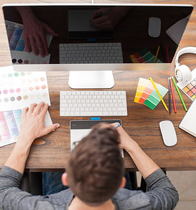 Designer On Computer