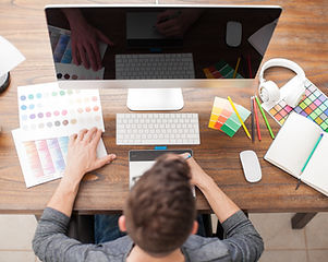 Designer On Computer