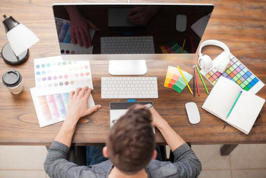 Designer On Computer