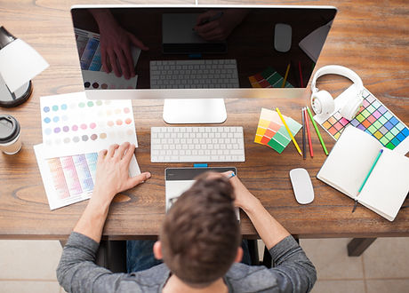 Designer On Computer