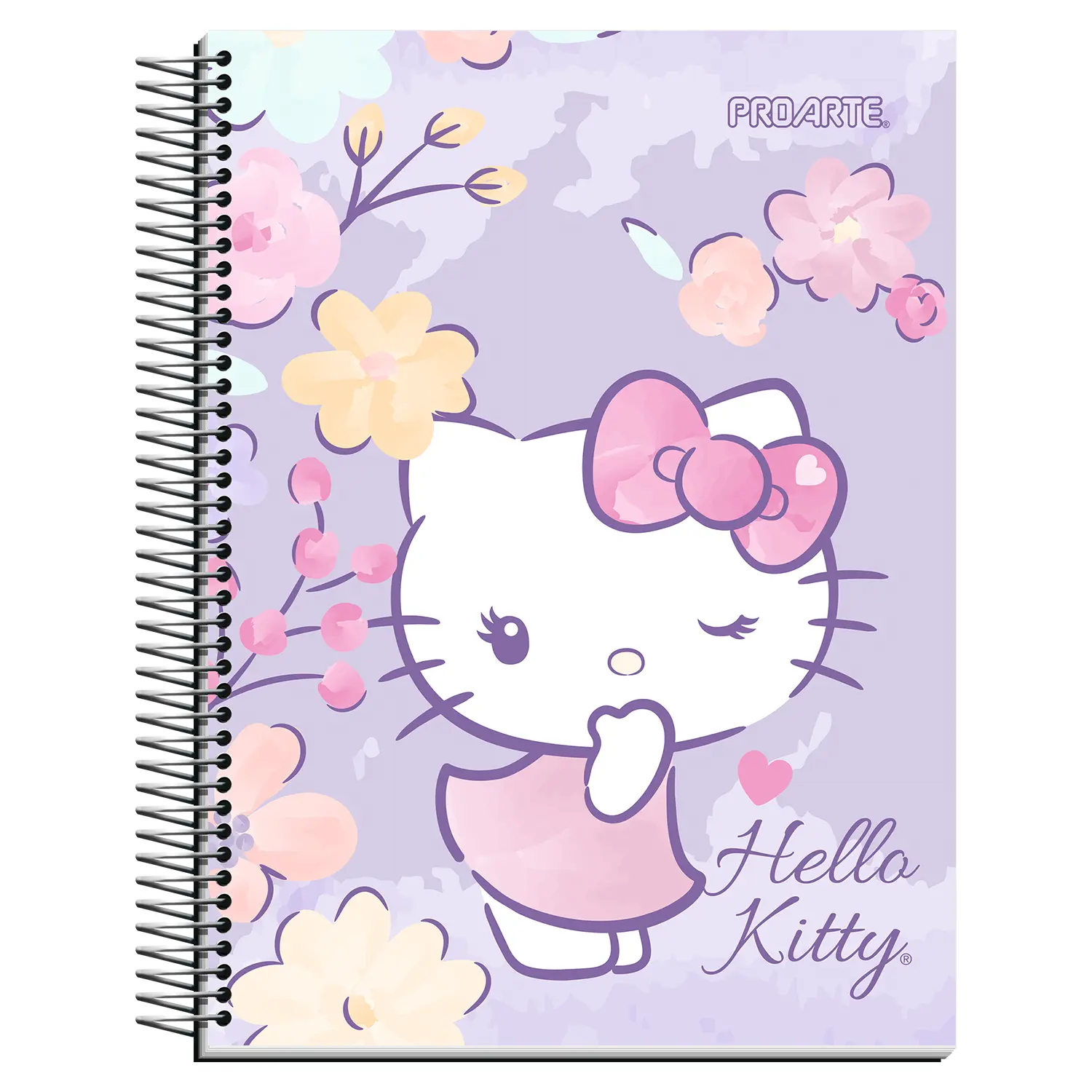 CUADERNO UNIVERSITARIO 7MM HELLO KITTY 100 HOJAS PROARTE