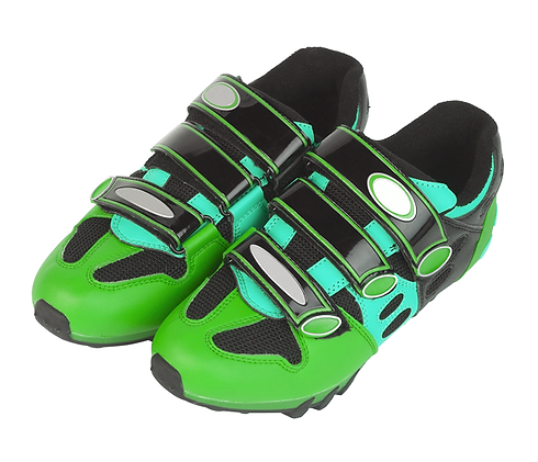 Green Biking Shoes