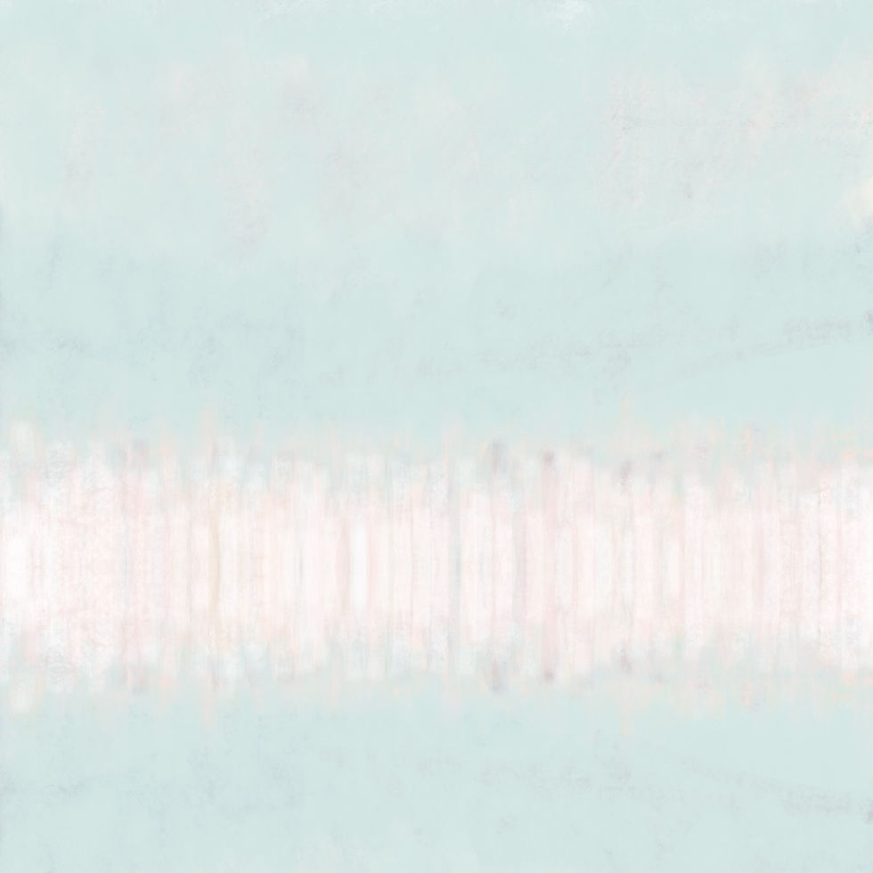 Abstract landscape digital painting