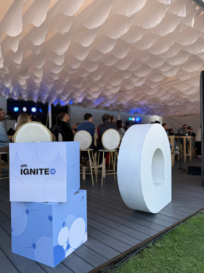 Una forma diferente de presentar a los asistentes la atmósfera del evento