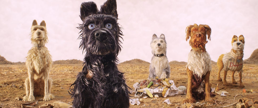 phim hoạt hình stop-motion bằng đất nặn "Isle of Dogs"