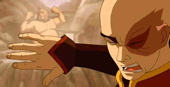 nguyên tắc hoạt hình animation staging trong series phim hoạt hình Avatar The Last Airbender