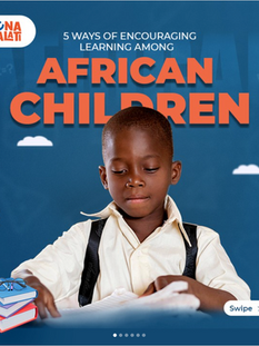 Muna Kalati Is Bringing Children's Books To Life And Making Them A Way Of Life For Young People.
