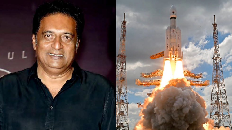 చంద్రయాన్ 3 పై ప్రకాష్ రాజ్ సెటైర్లు.