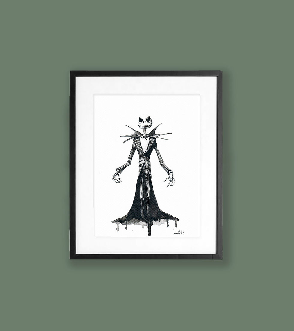 Thumbnail: Jack Skellington - Art Print
