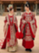 55021 Ming Dynasty-style Hanfu wedding attire Chinese wedding dress, phoenix cr