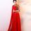 Thumbnail: 11331Red Song Choir Performance Dress – Chinese Style Slim-Fit Long Gown for Guz