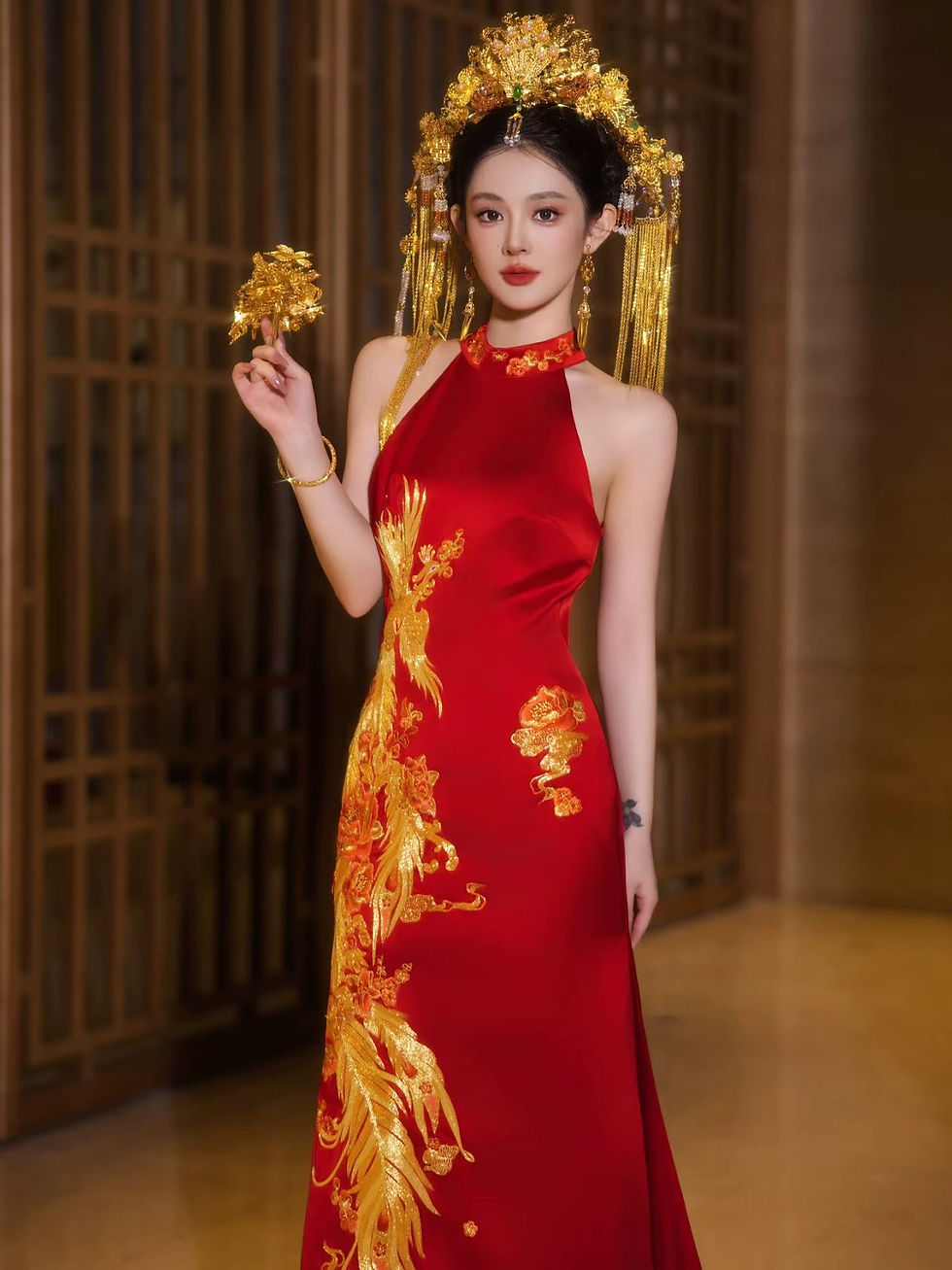 Thumbnail: 55001 New Chinese-style Xiuhe Dress  Collection | Celebrity-Inspired Bridal Banq