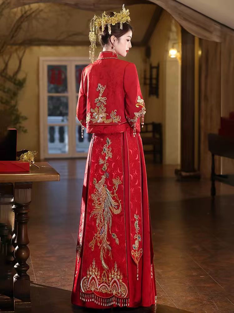 Thumbnail: 77041 New Chinese Style Bridal Xiuhe Suit  Collection: Sophisticated Wedding Dre