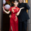 Thumbnail: 66001 New Chinese-style Modified Qipao Banquet Dress  Style Bride Wedding Banque