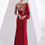 Thumbnail: 11429 Creative Fox Toast Dress, Bride's Wine Red Banquet Grateful Banquet Gown,
