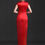 Thumbnail: 11370 Spring & Summer New Chinese-style Red Wedding Qipao – Long Modified Cheong
