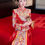 Thumbnail: 55014 Heavily Embroidered Dragon & Phoenix Kwa (Xiuhua) Bridal Gown |  Style Chi