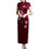 Thumbnail: 55043 Luxury Embroidered Silk Qipao: Vintage Mother-of-the-Bride Dress for Weddi