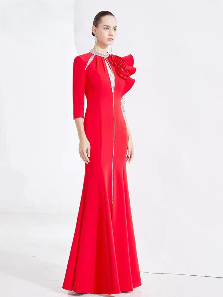 Thumbnail: 11436 Creative Fox Toast Dress Wedding Dress for Brides, High-End Light Luxury H