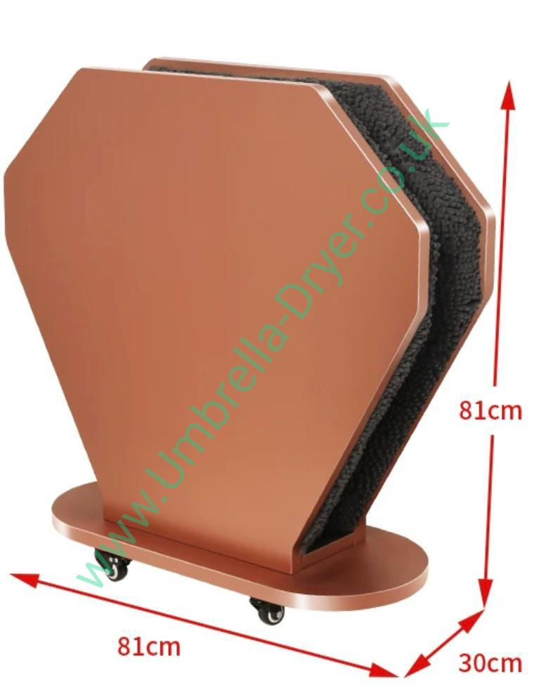 Octagonal Bronze Umbrella Dryers