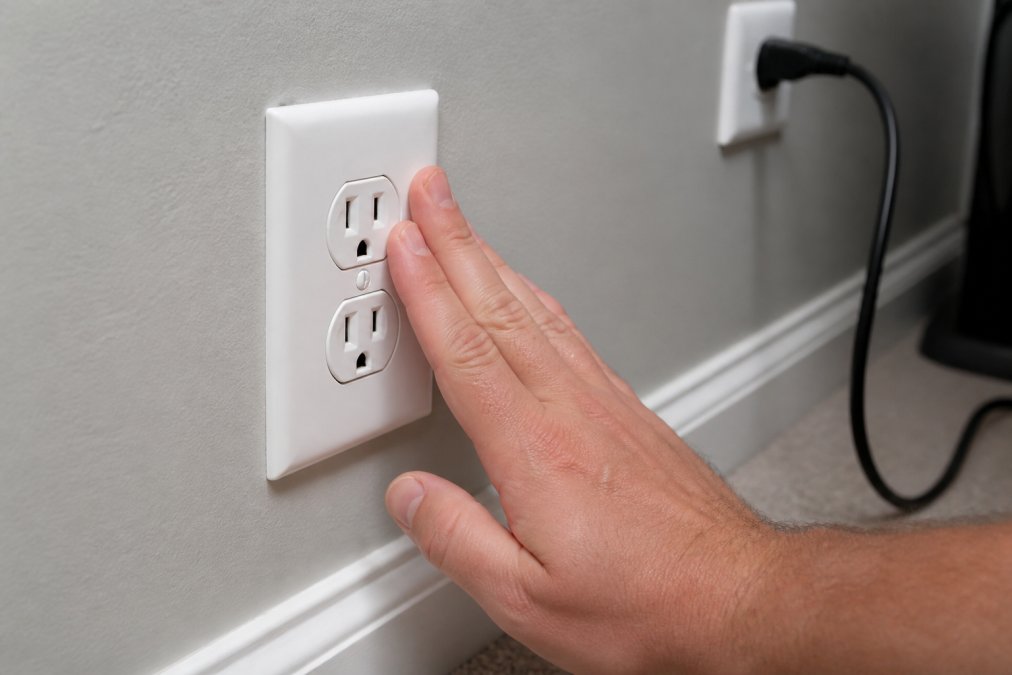Why Do My Outlets Feel Warm? Causes & Fixes
