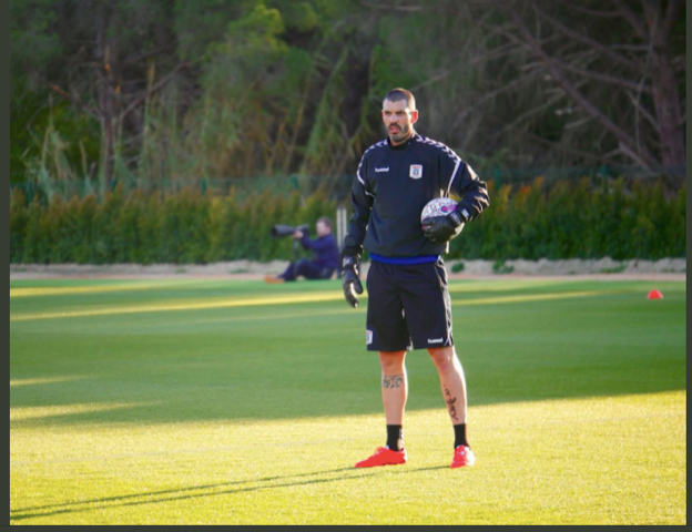 Jacobo Sanz - Entrenamiento AGF en Portugal