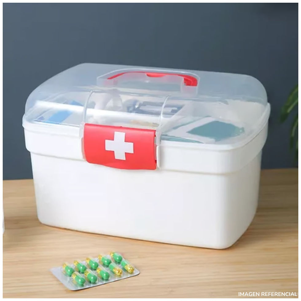 Botiquín kit médico caja almacenamiento de Primeros auxilios