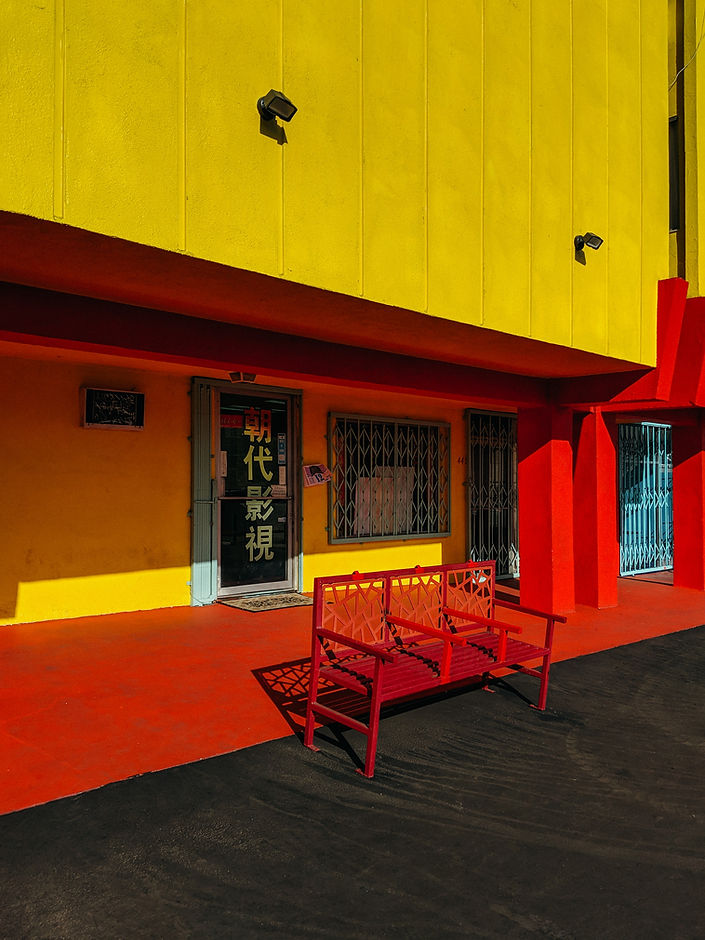 Red Bench