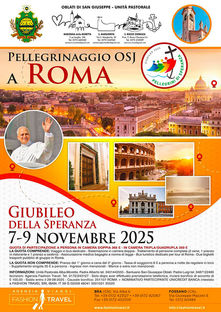 VERSO ROMA PER IL GIUBILEO DELLA SPERANZA