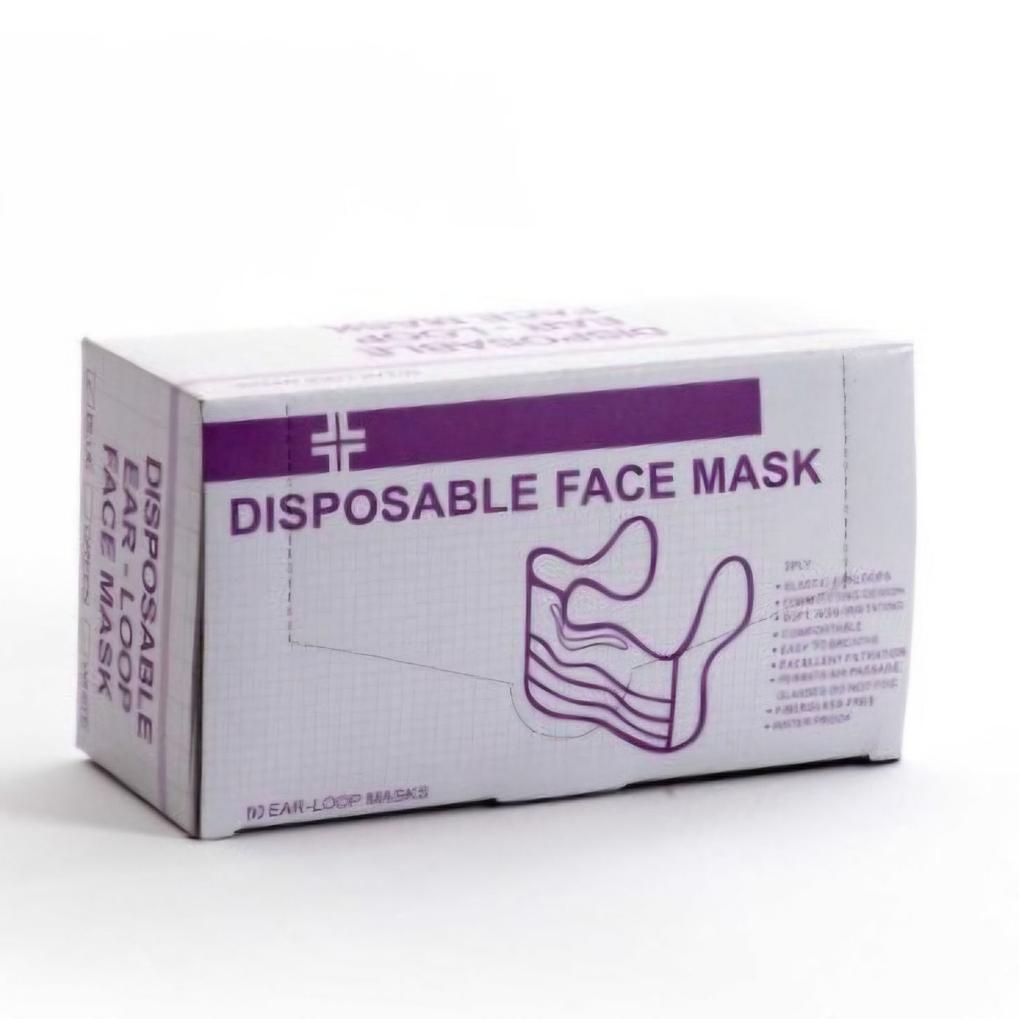 מסכה כירוגית עם גומי 50 יחי