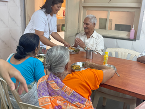 18th February - Meals and Grocery Distribution at JJ Dharamshala