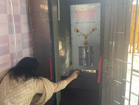 11th April - Water Cooler Inauguration