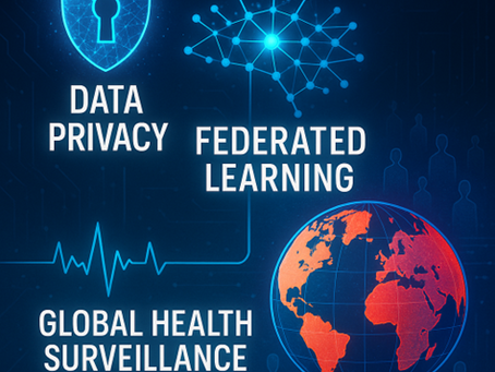 Invisible Alignments: Data Privacy and Federated Learning in Global Health Surveillance