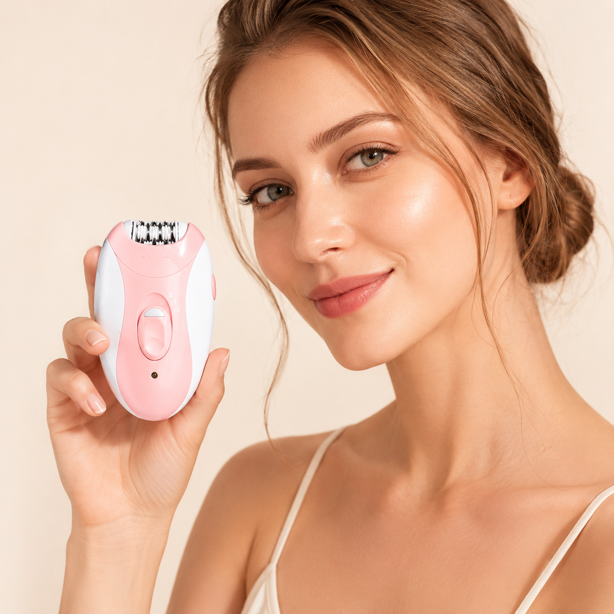 Kemei Rechargeable Women Epilator Electric Facial Body Hair Remover Bikini Trimm