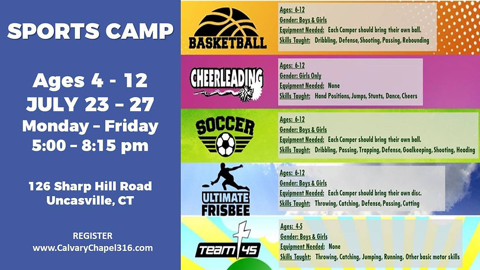 Summer Sports Camp