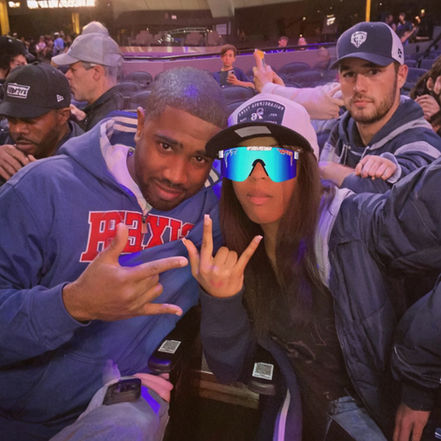 Philadelphia, PA - Xfinity Mobile Arena - D. Monroe & Daughter