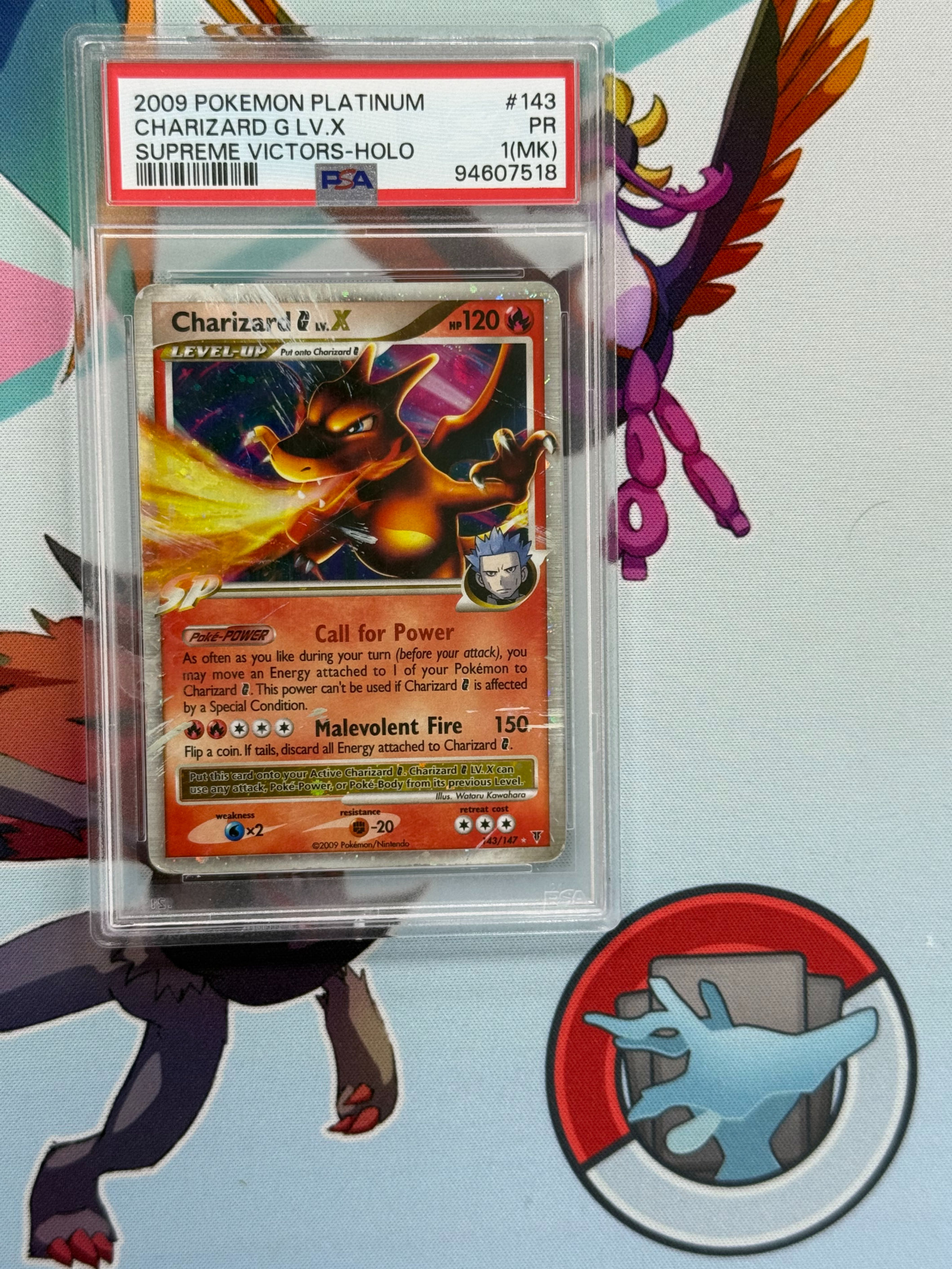 Charizard G LvX PSA 1