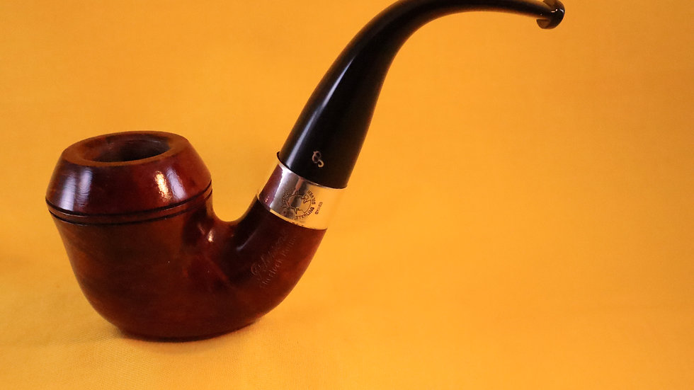 Peterson's Smooth Bent Sherlock Holmes Baskerville No. 348