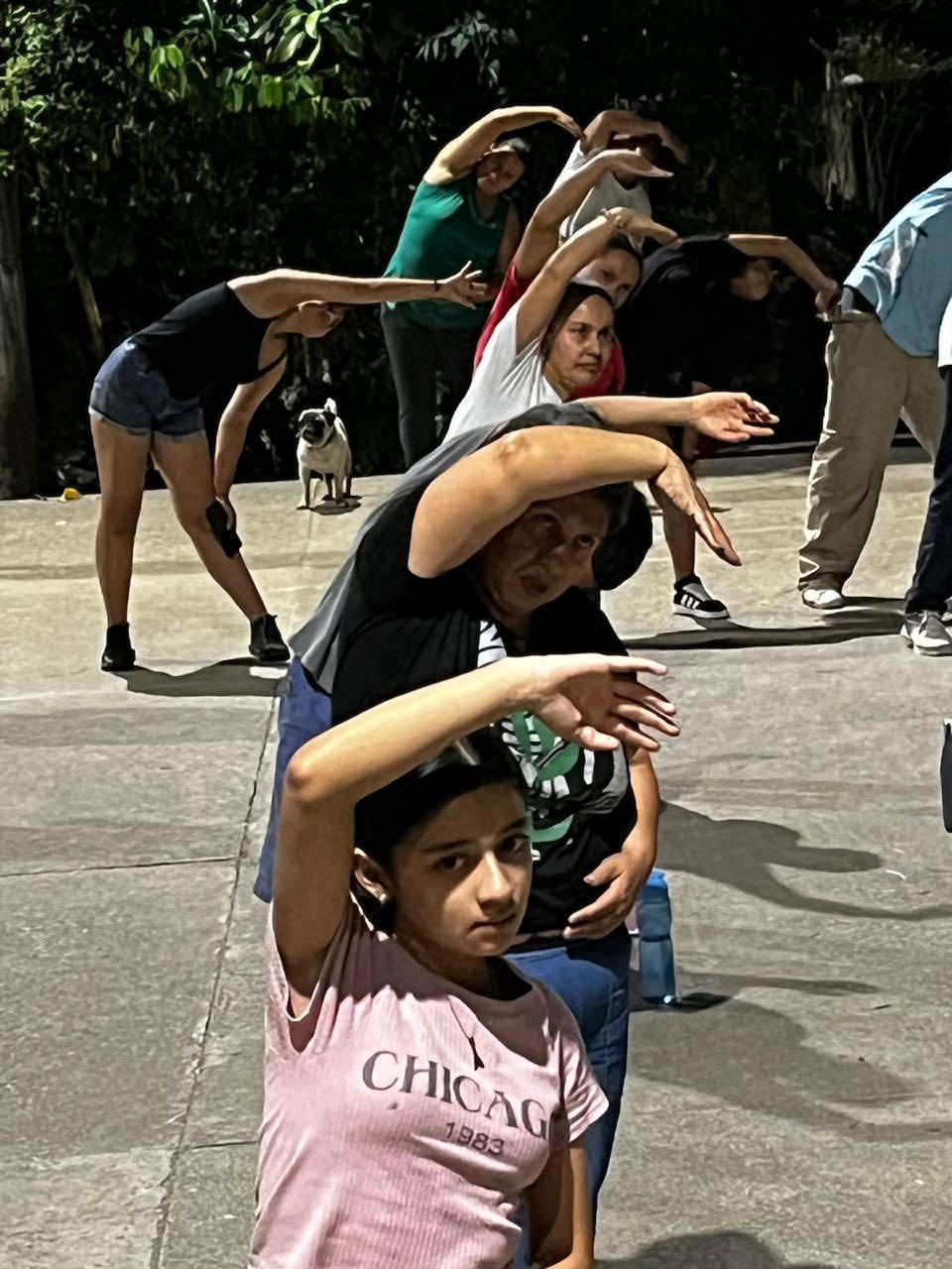 Ejercicio en familia