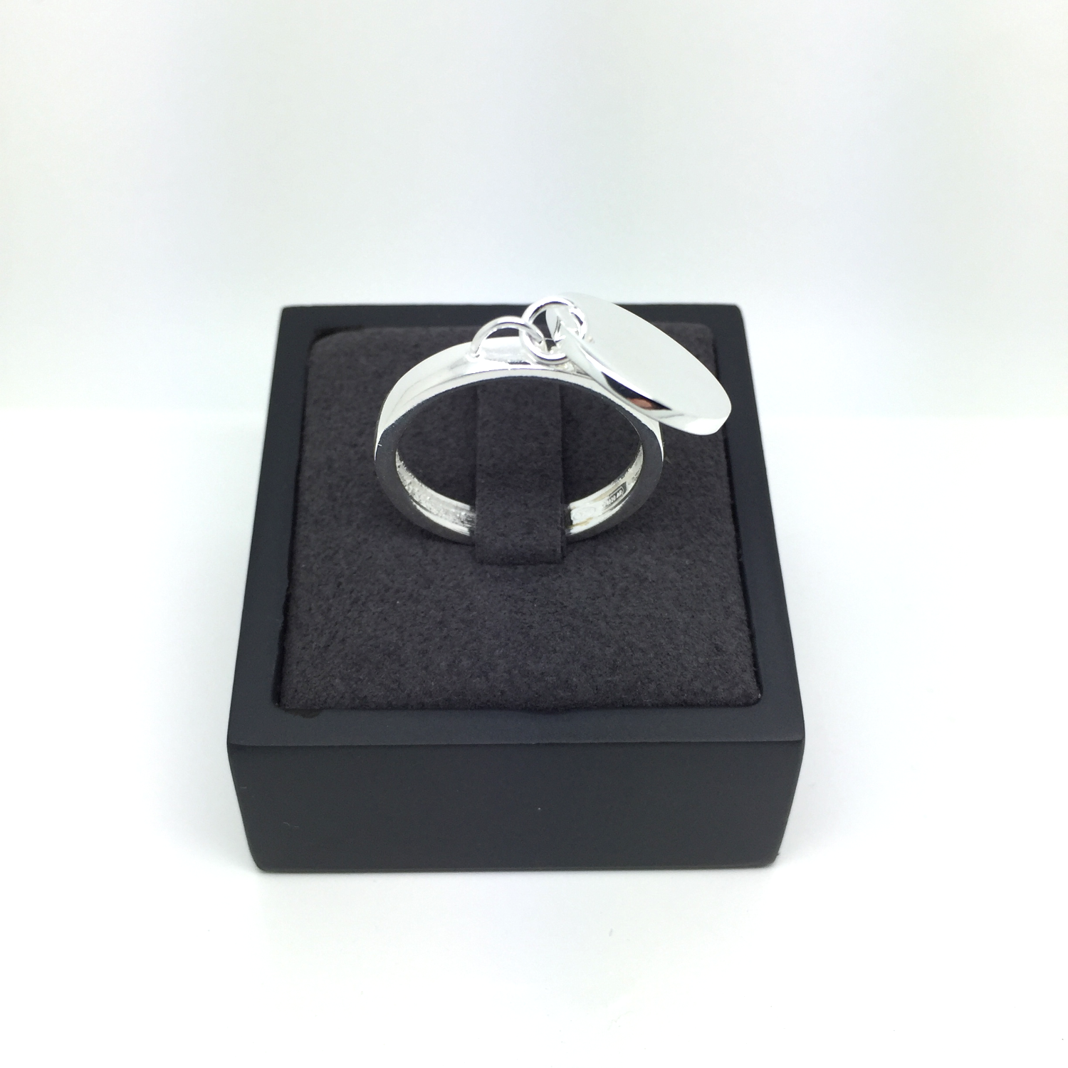 Bague "pastille fine"