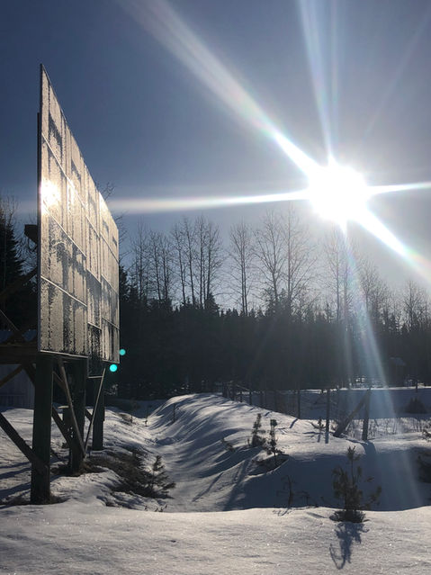 Solar Array Northern BC