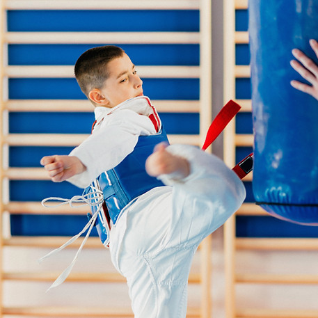 Formación de Tae Kwan Do Boy