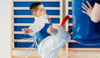Formación de Tae Kwan Do Boy
