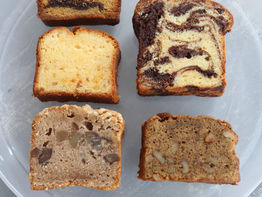 焼いてすぐ、パウンドケーキの答えはでない
