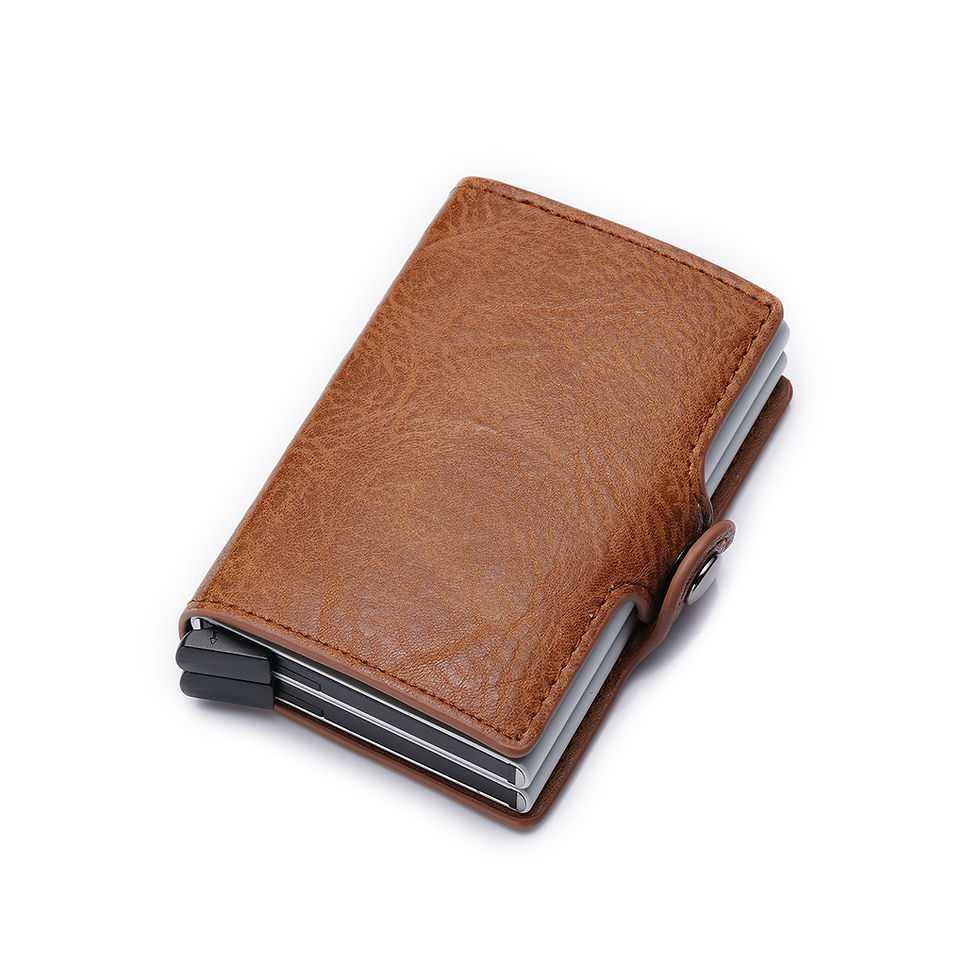 Thumbnail: RFID Aluminum Anti-theft Card Holder Wallet