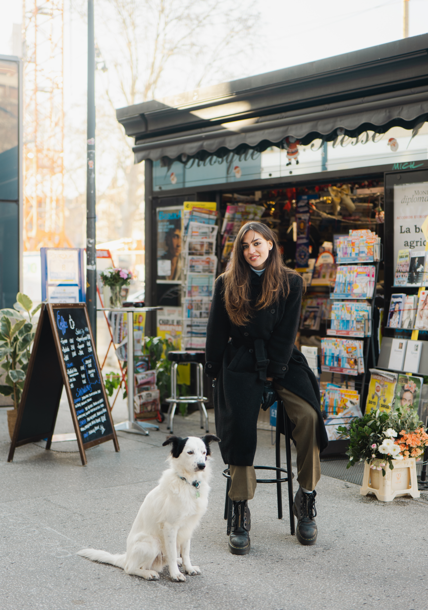 Valentina Currieri, kiosque La Fontaine François Verdier - Photo : Orane Benoit